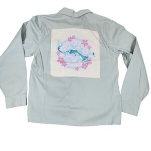 Disney Her Universe Raya Last‎ Dragon Jacket Shacket Floral Patch NWT L